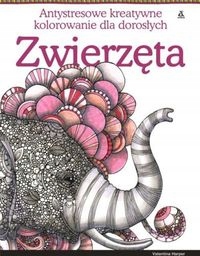 Zwierzęta Antystresowe kreatywne kolorowanie