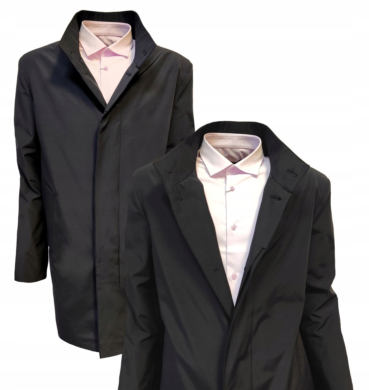 Pánská Bunda Zanardi Námořnická Modrá Jarní Na Knoflíky 3XL