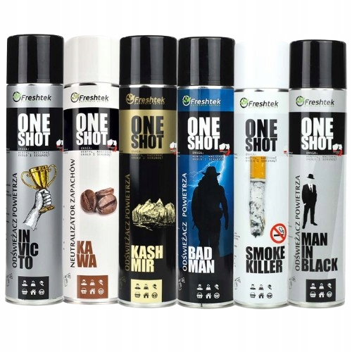 Levně One Shot Set Osvěžovač vzduchu Vůně 6 Ks