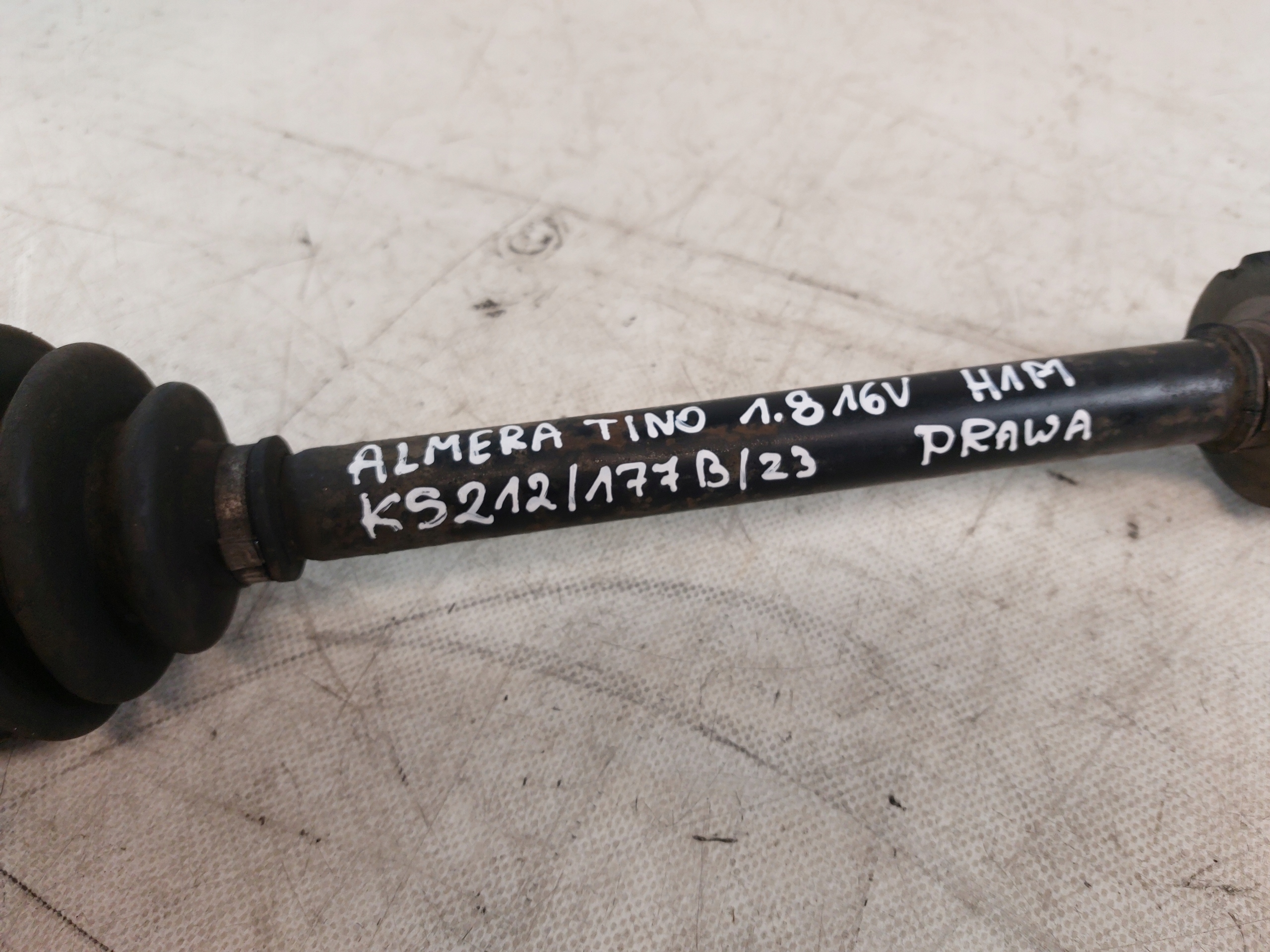 semi-axis right NISSAN ALMERA TINO 1.8 16V