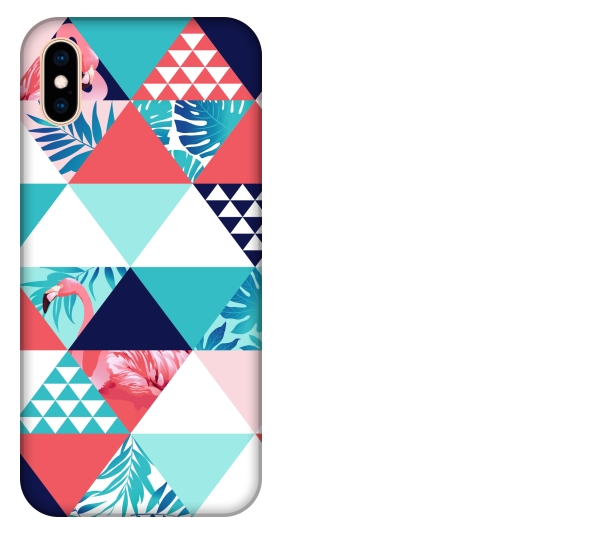 

Etui pokrowiec iPhone Xs Max Flaming abstrakcja