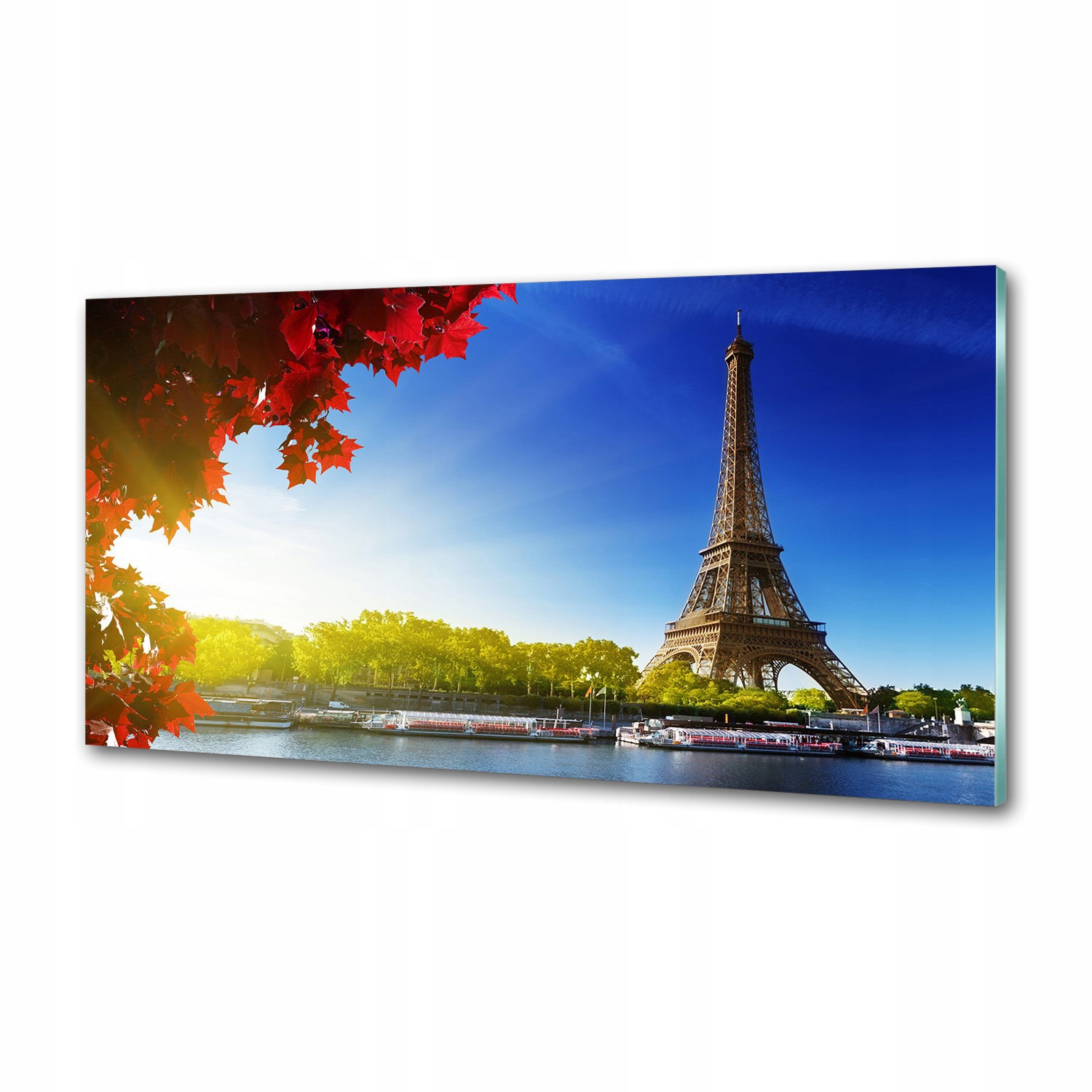 Panel do kuchyně Eiffelova věž Paříž 120x60 Lepidlo