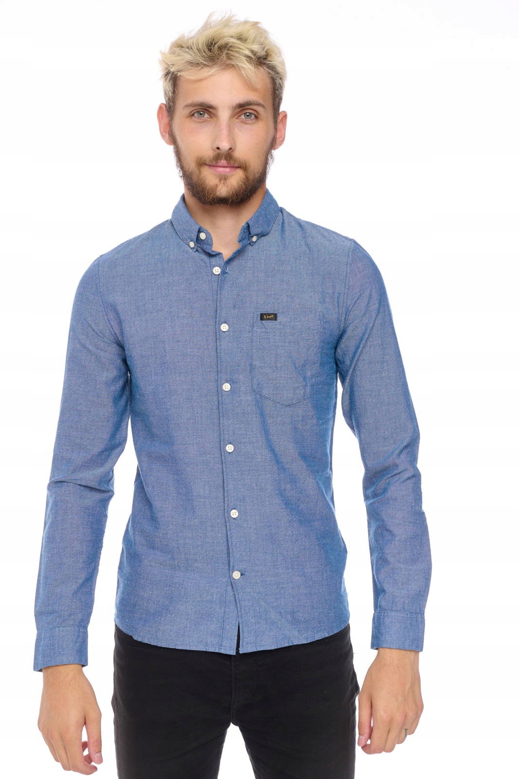 

Lee Slim Button Down Washed Blue L66XDDLR M
