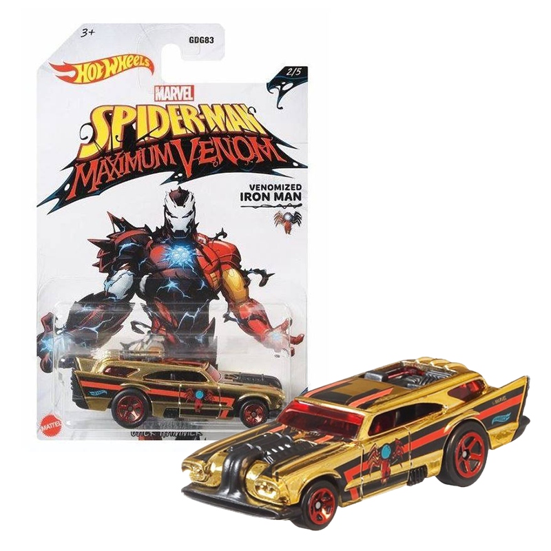 

Mattel Hot Wheels Autko Pojazd Marvel Iron Man