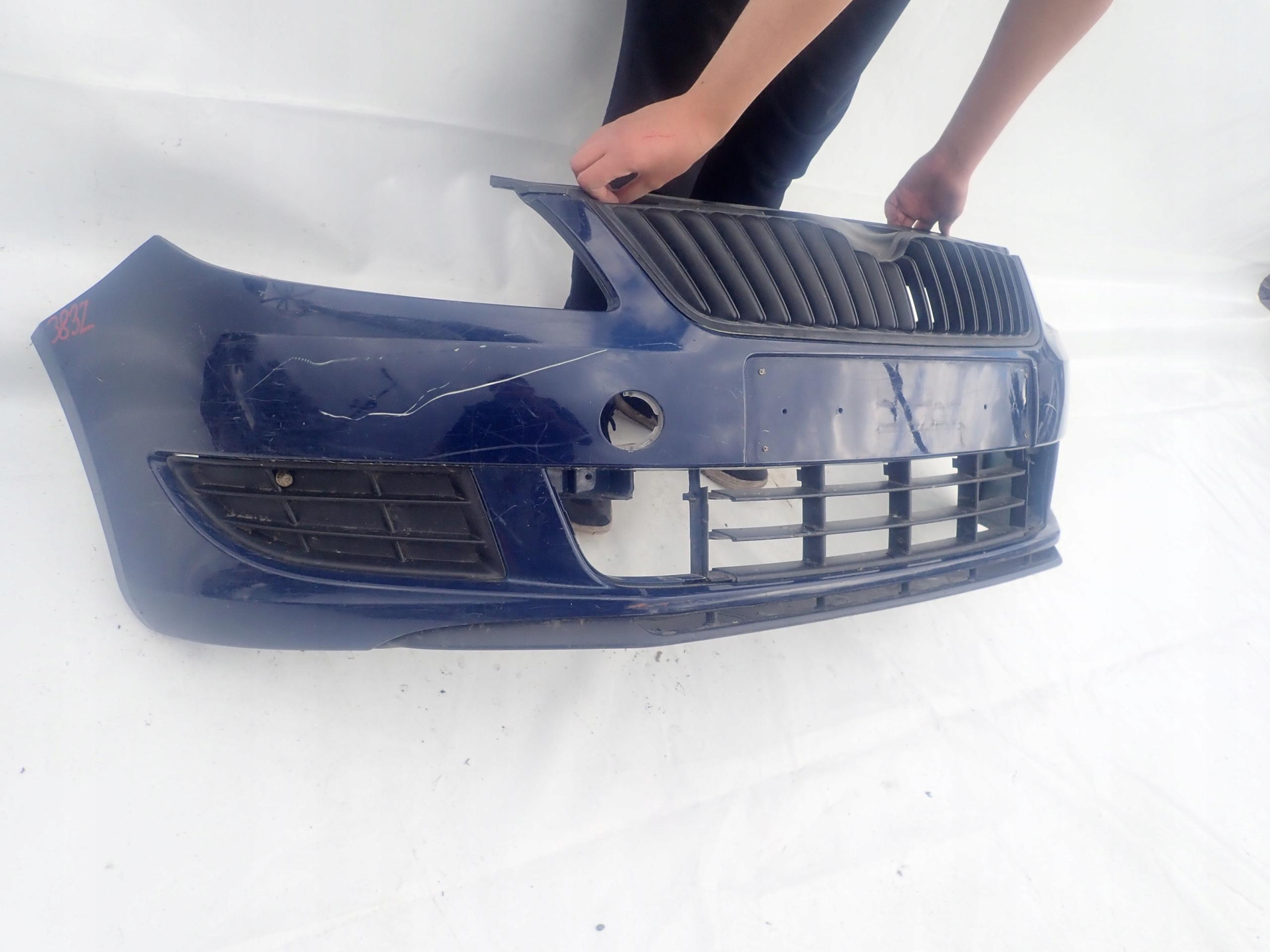 SKODA FABIA II LIFT 10-14 bumper front front