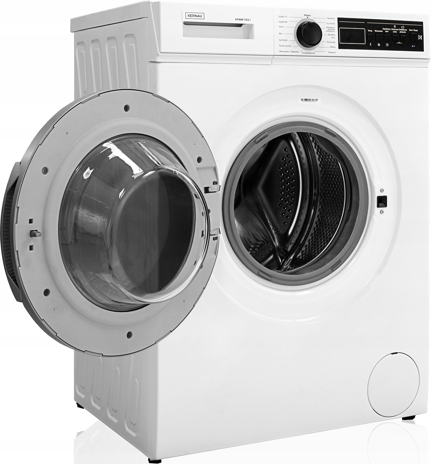 Pralka Kernau KFWM 7512I wsad 7kg 15programów 60cm Marka Kernau