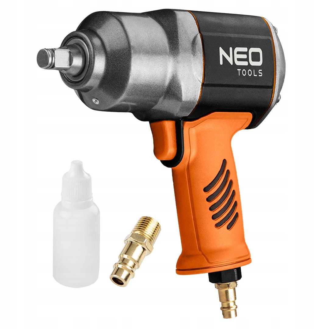 Profesionálny rázový uťahovák pneumatický Silný, štvorec 1/2", 1300 Nm Neo