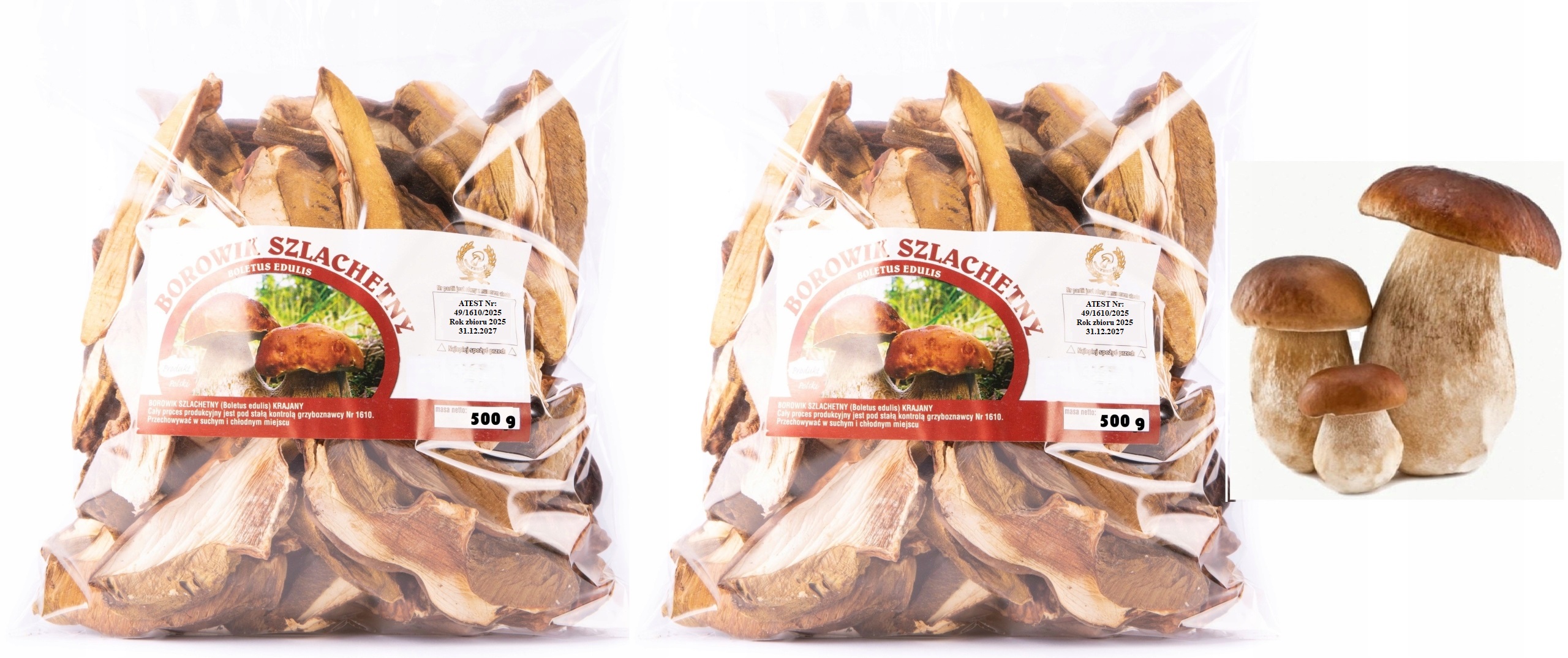 Horský Borůvek 1kg Hrubě Krajany Nová Sbírka 2025 Pl Atest sušené houby