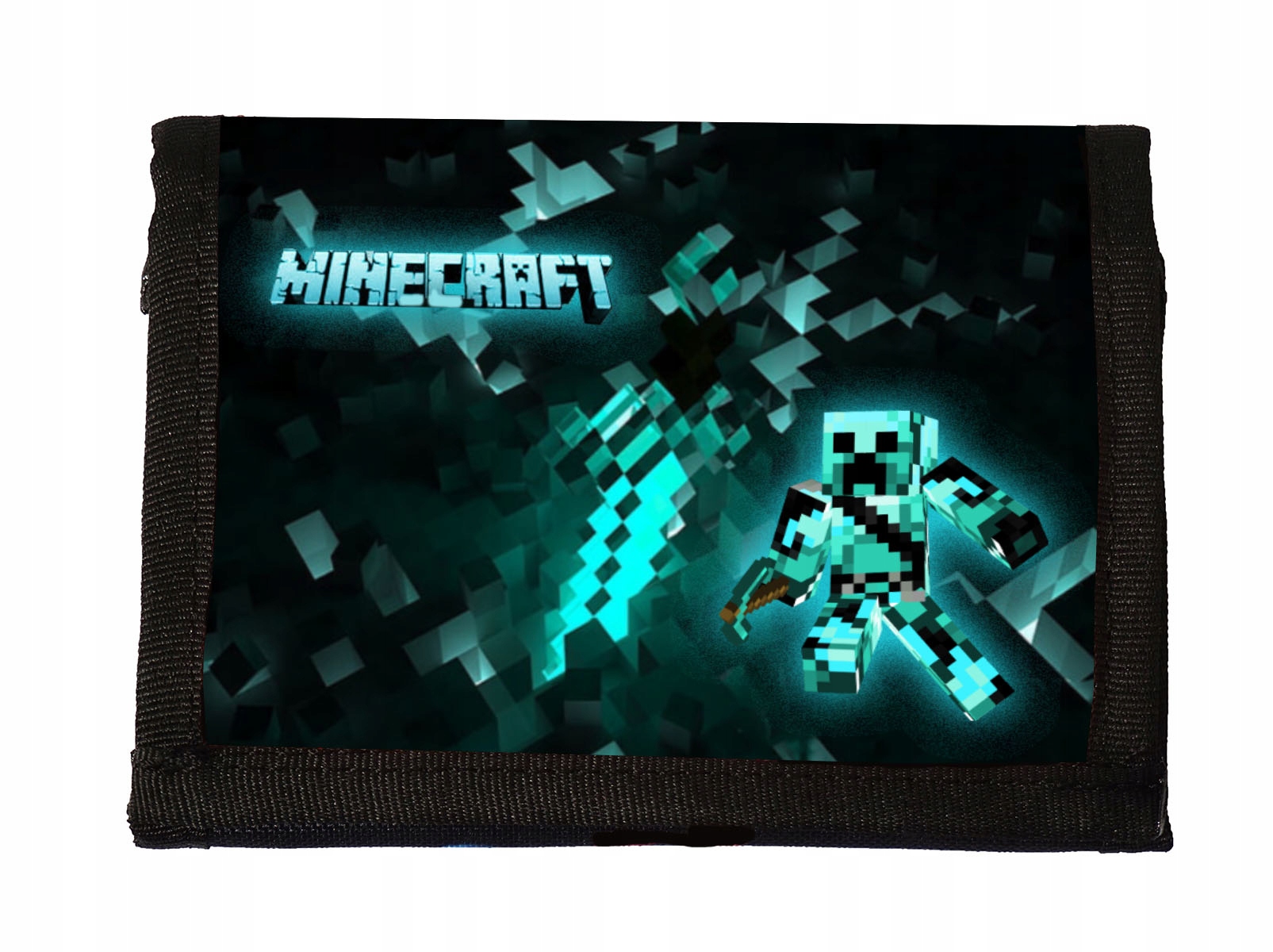 Portfel sportowy materiałowy MINECRAFT