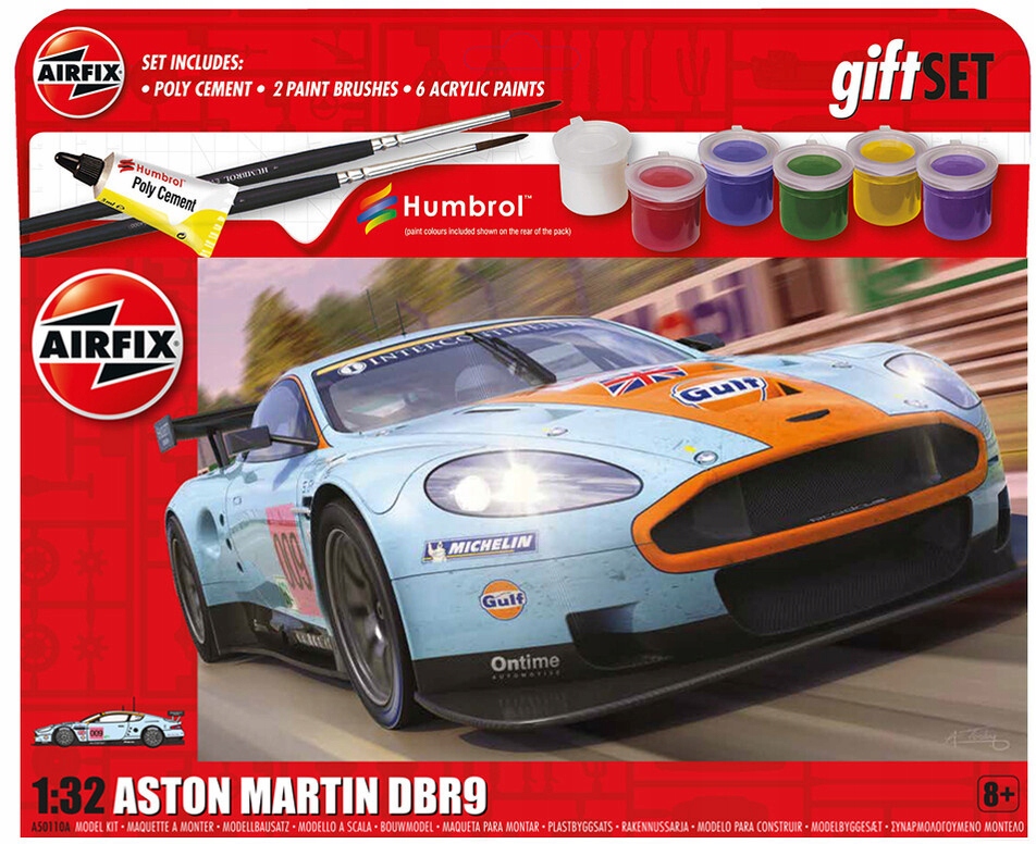 Startovací sada Airfix 50110A Aston Martin DBR9 1:32