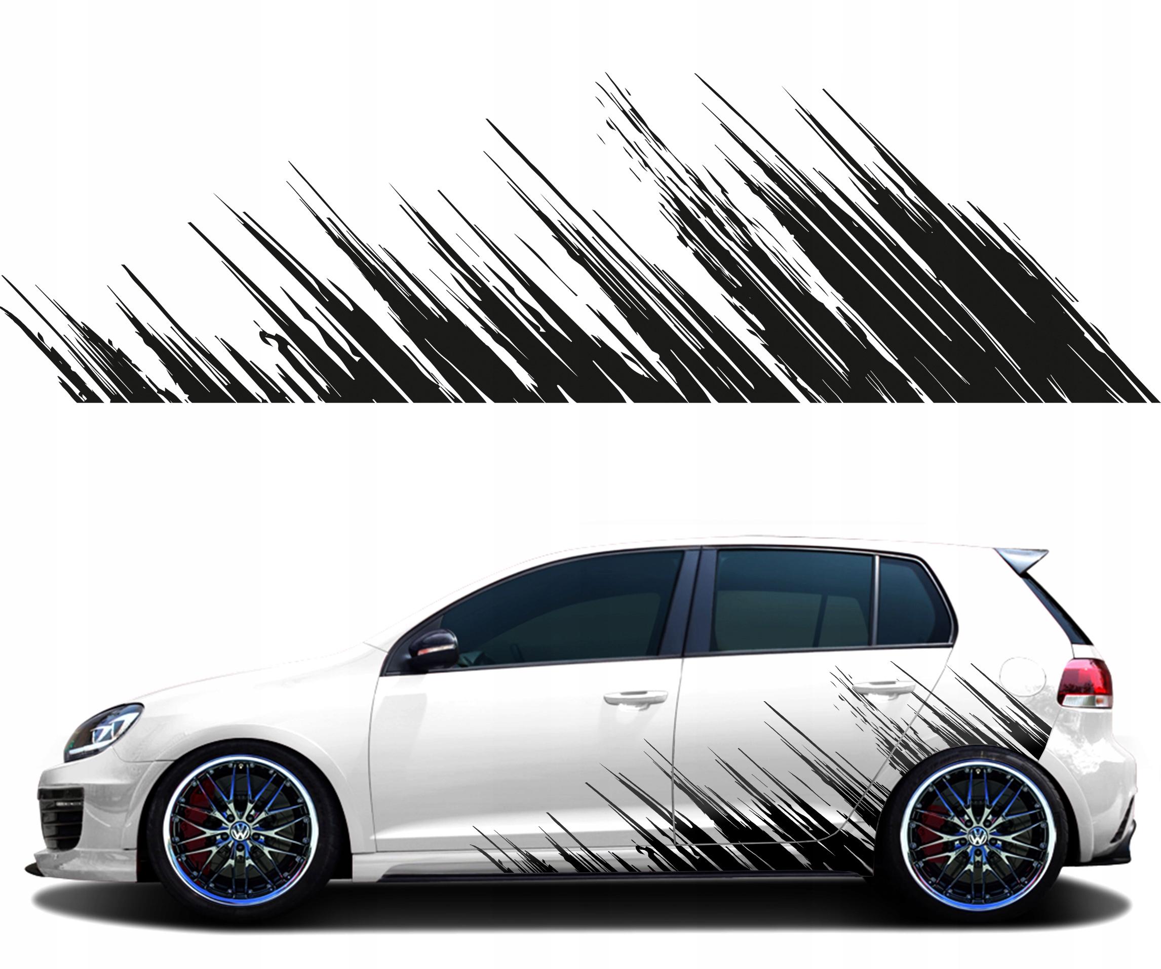 Nálepka Motív Na Auto Zateki Mazie 210x60cm 2X