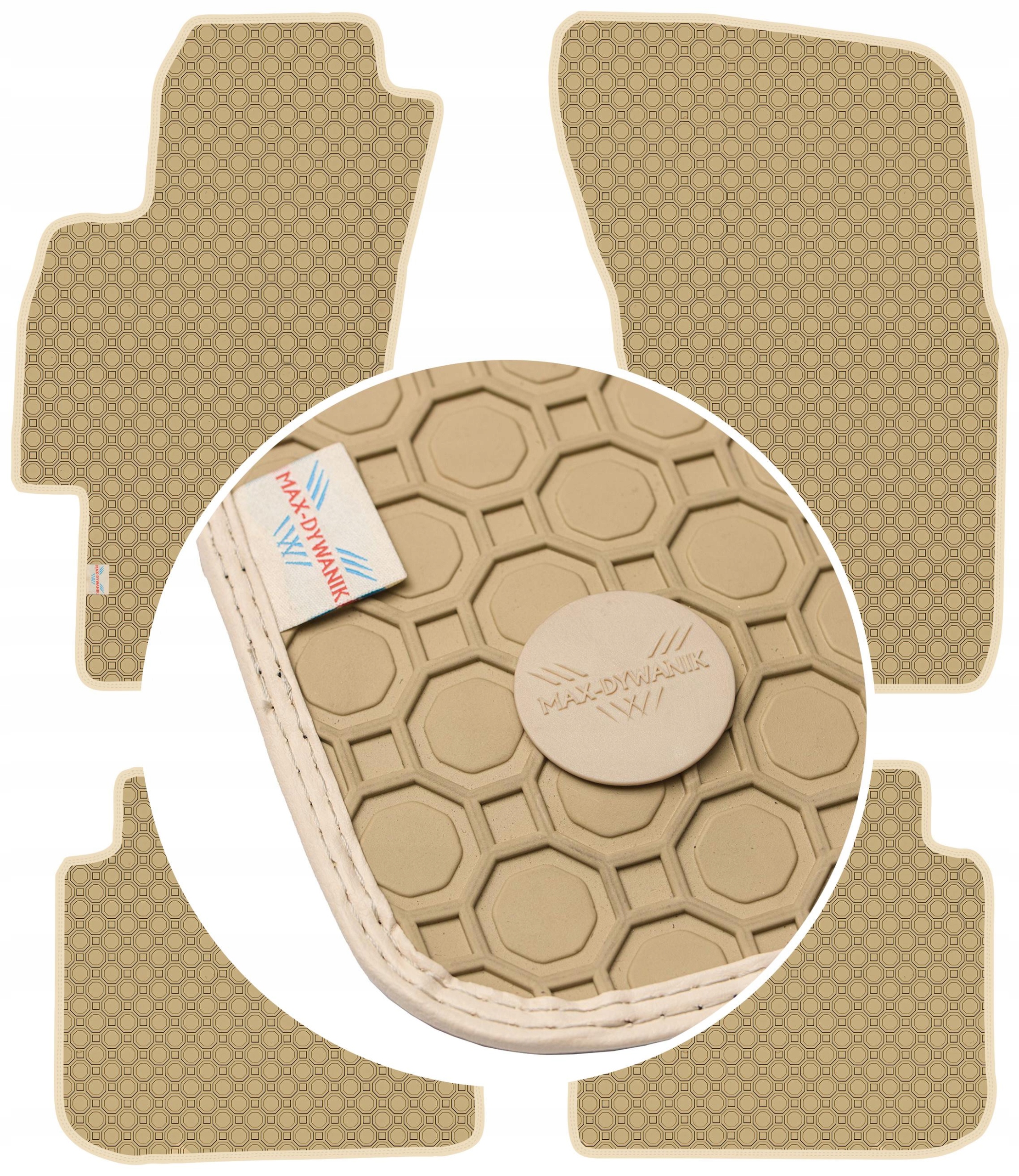 Subaru Impreza III 2007-2011 Koberce Béžové