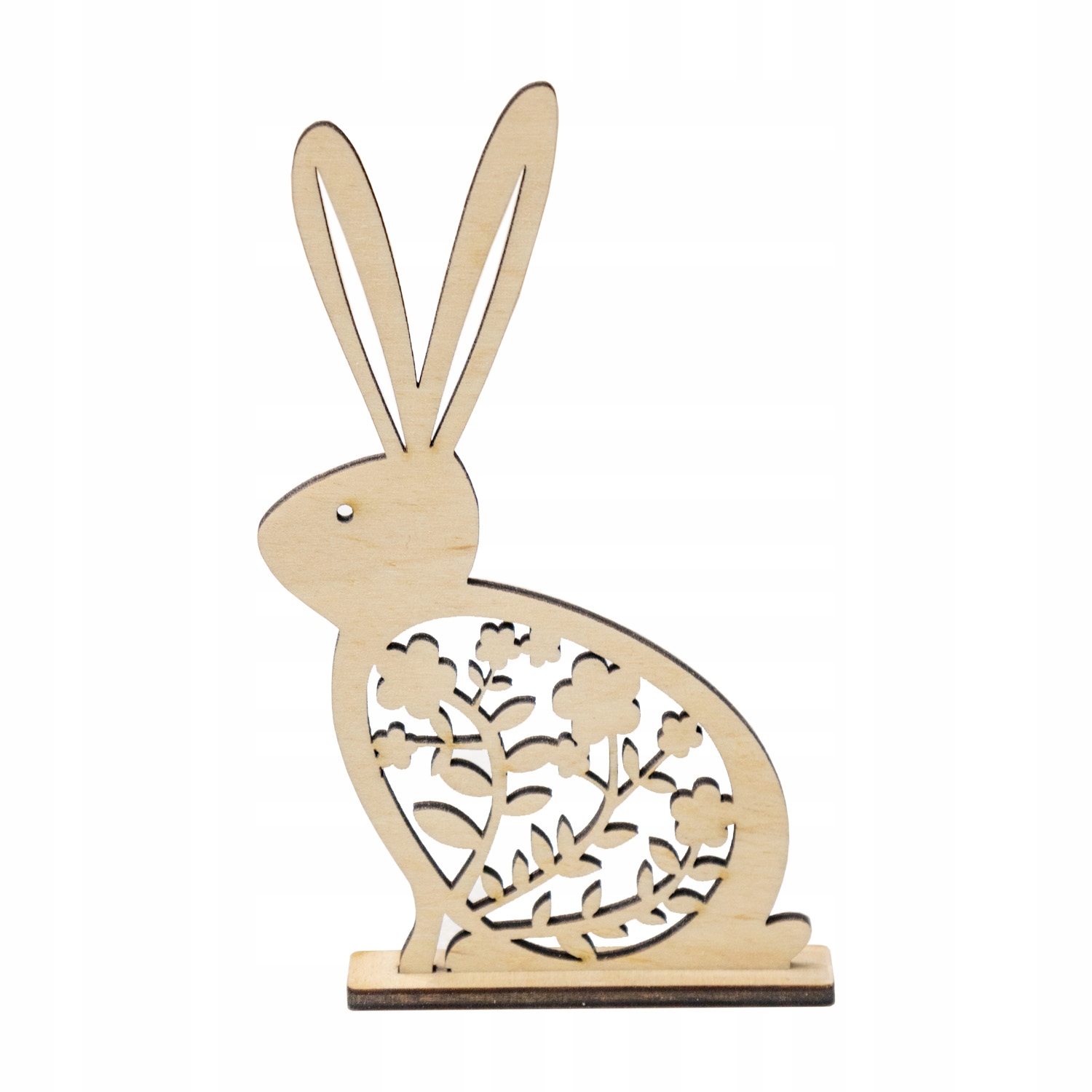 DREWNIANY KRÓLIK WIELKANOCNY ZAJĄC ZAJĄCZEK DEKORACJA WIELKANOC