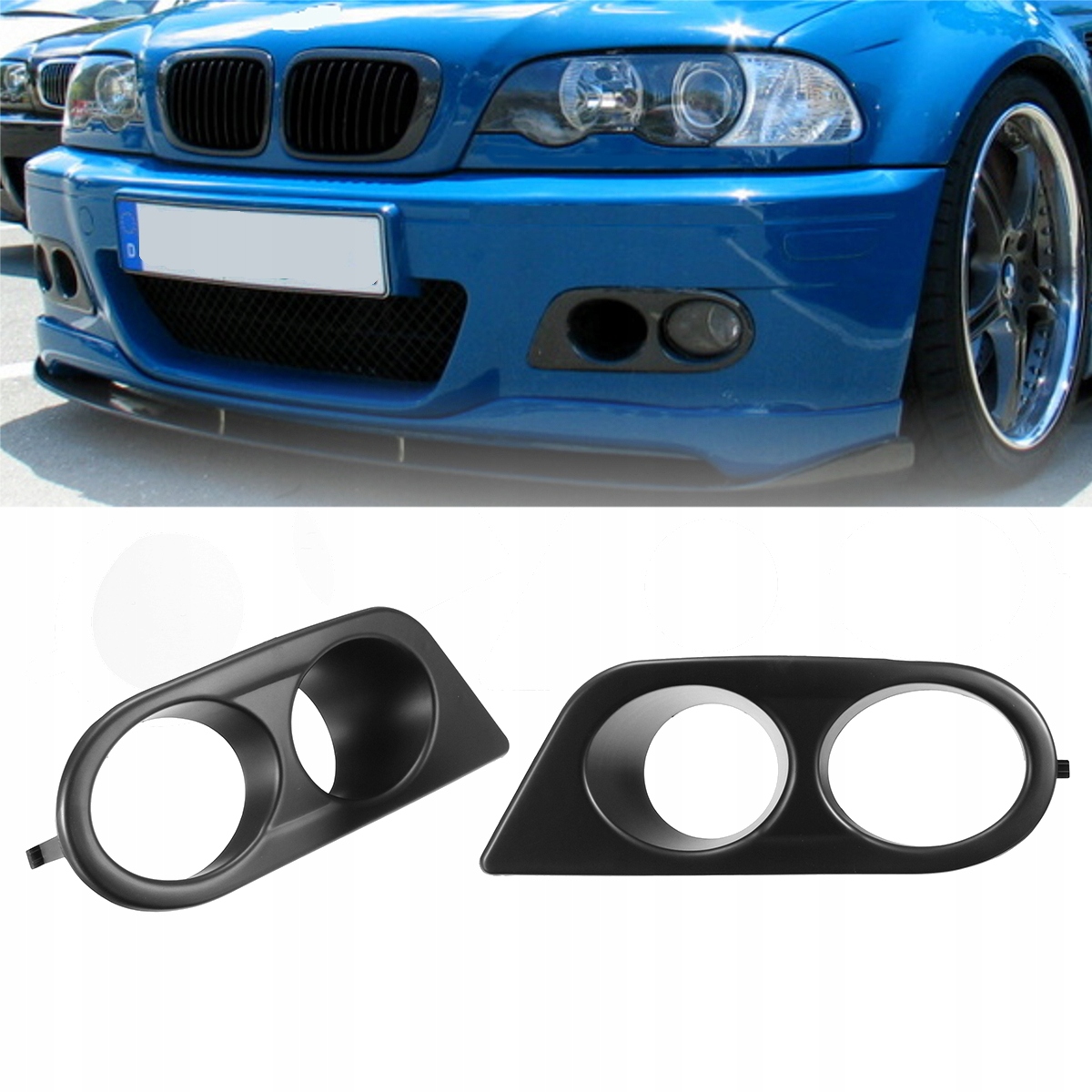 ZAŚLEPKA RAMKA HALOGENU ZDERZAKA BMW E46 M3 01-06 Marka inna