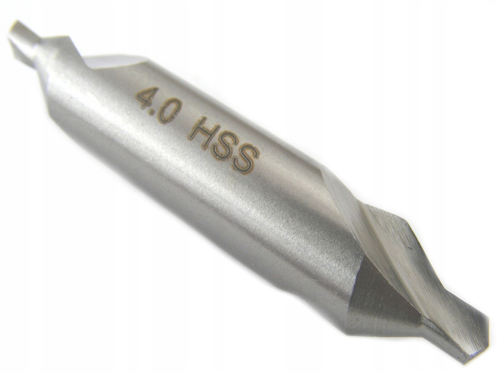 Nawiertak do nakiełków 4 mm DIN333-A HSS 10 mm