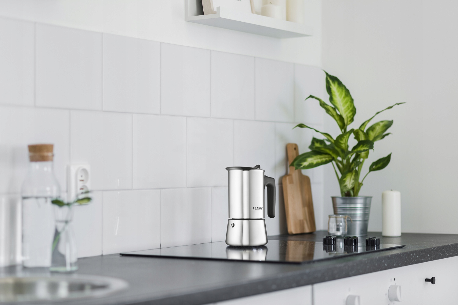 KAWIARKA ZAPARZACZ DO KAWY STAL NIERDZEWNA 6 FILIŻANEK KAWY TRANSA 300ml Przeznaczenie Do kawy