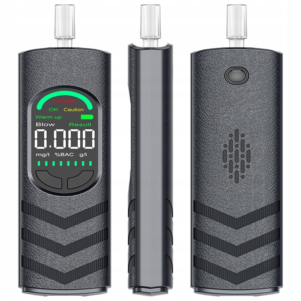 Alkomat Tester Precyzyjny LCD Usb Szybki Cyfrowy Elektrochemiczny USTNIKIx5