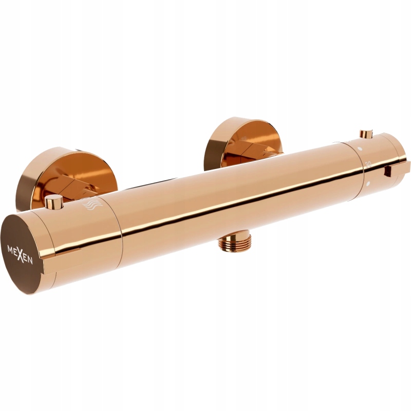Mexen Kai termostatická sprchová batéria, zlatoružová