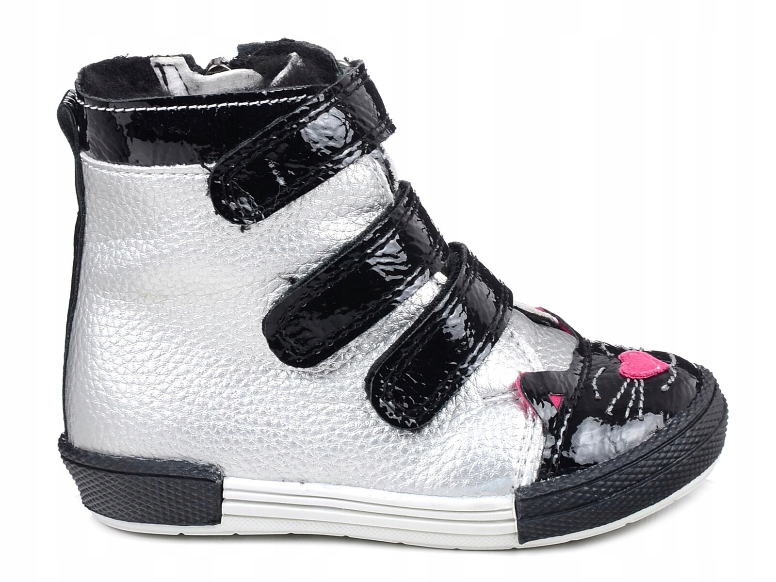 Buty zimowe dziecięce dziewczęce ocieplane na rzepy Kornecki 6017 25 Stan opakowania oryginalne