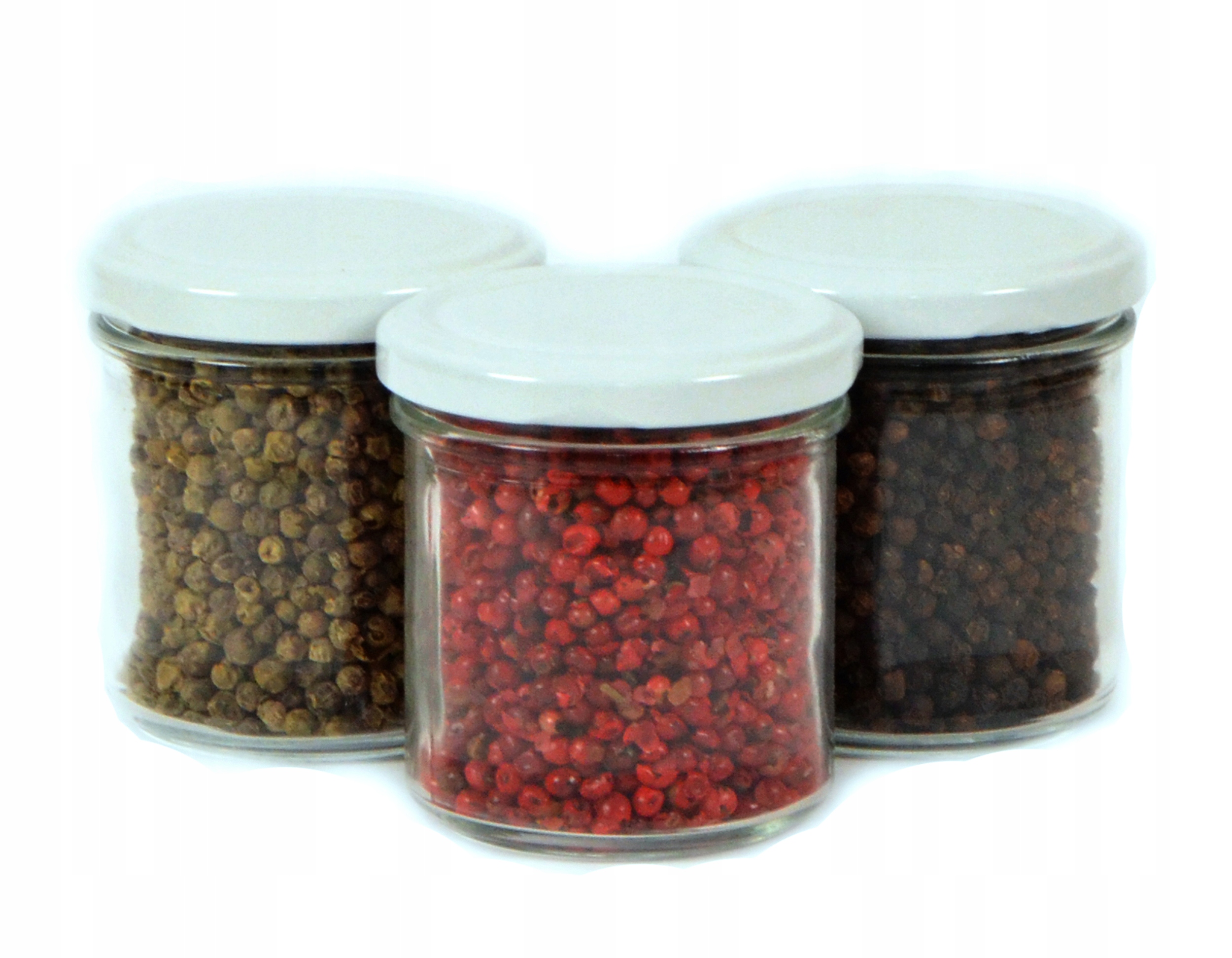 

Małe Słoiczki szklane 165 ml biała Zakrętka 12 szt