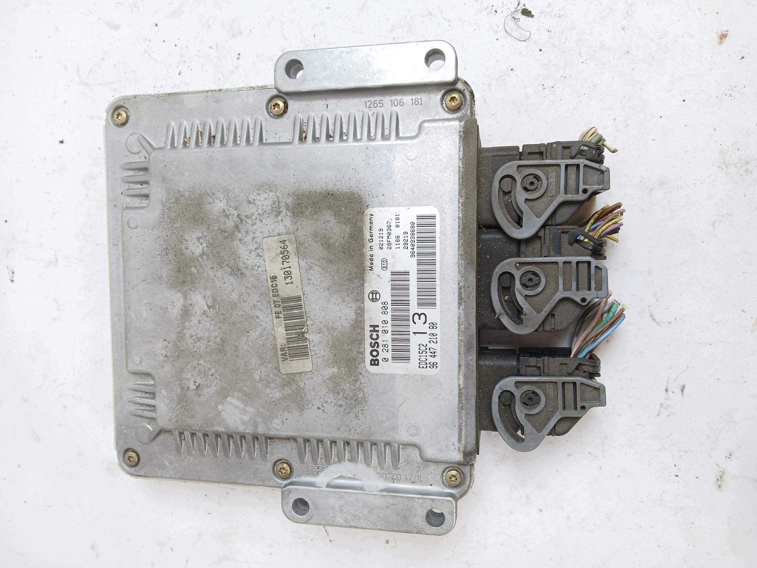 CITROEN C5 e 2.0 HDI centralina motore 9644721080