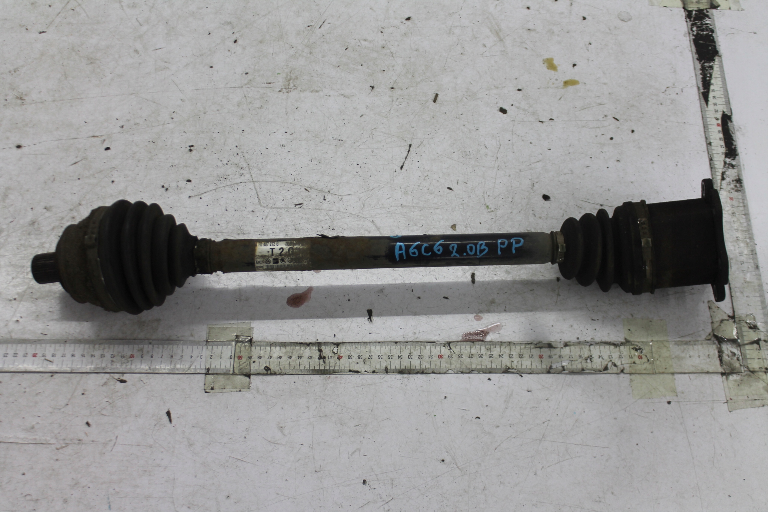 semi-axis right front 4F0407272G AUDI A6 C6 2.0 TFSI