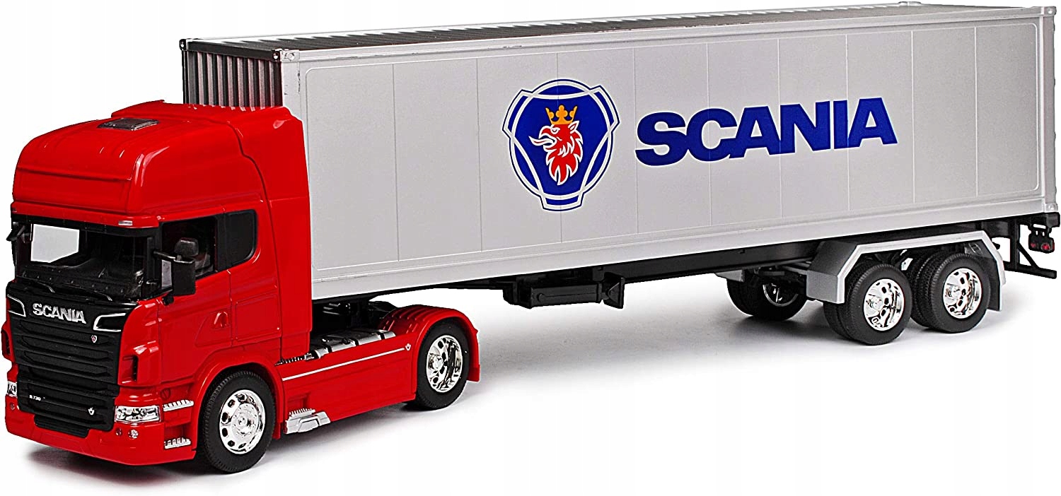 

Welly Scania V8 R730 Ciężarówka Przyczepa 1:32 Tir
