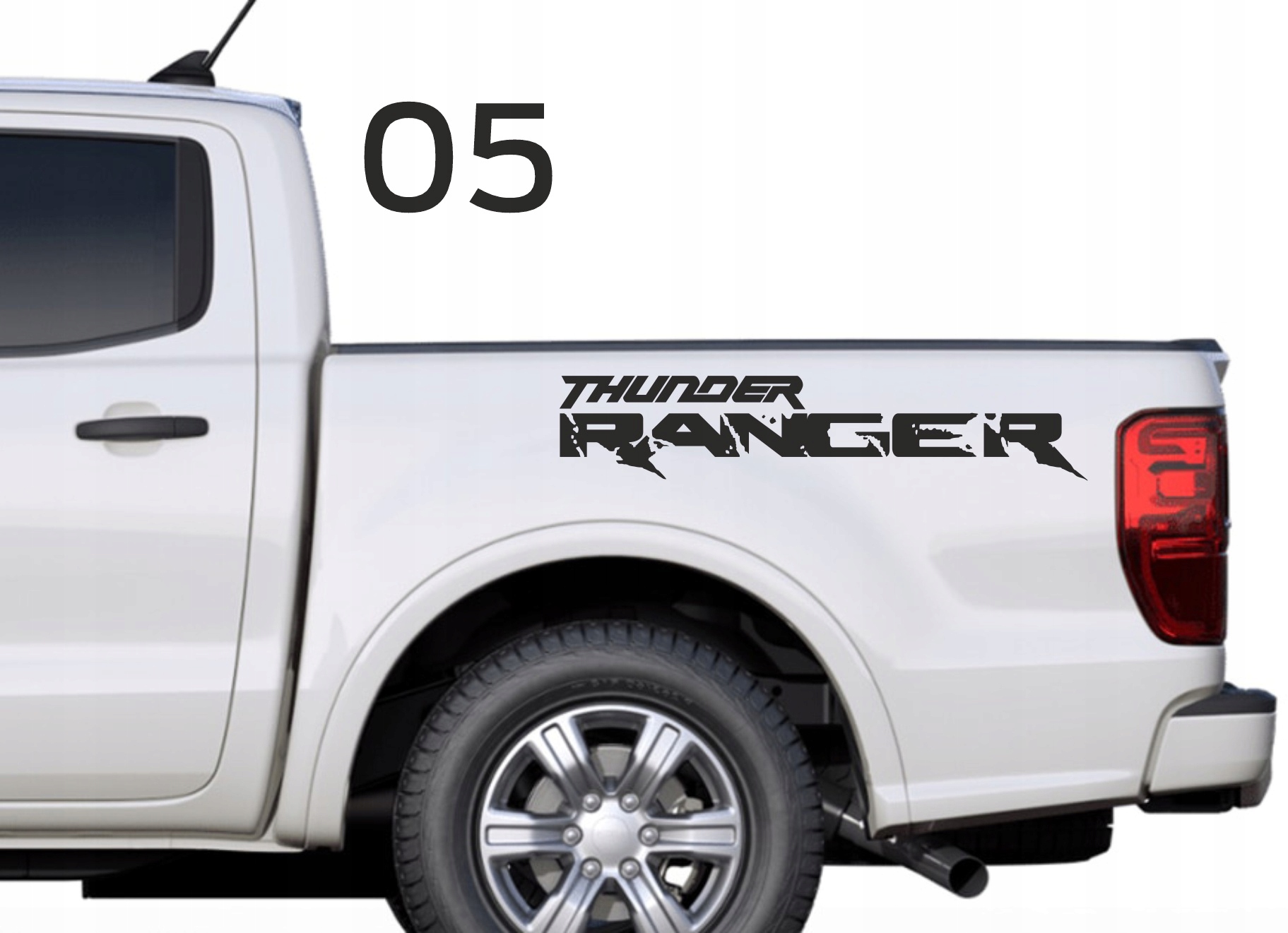 Samolepky na bočnice pro Ford Ranger Thunder Ranger 05