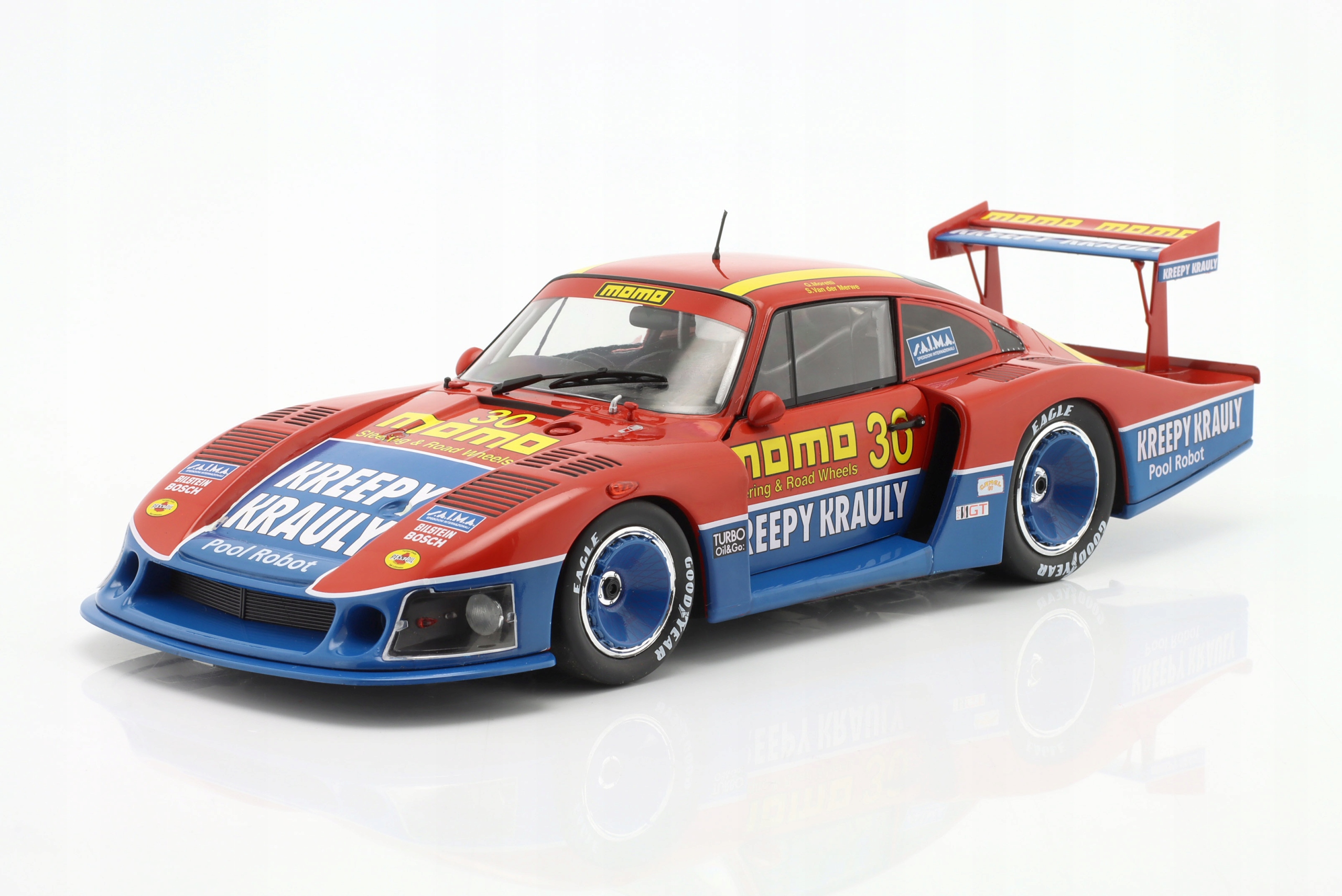 Porsche 935 MobyDick #30 Mid Ohio 1983 Solido 1:18
