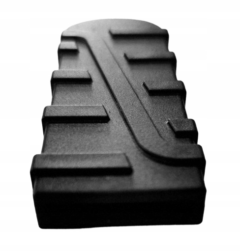 UCHWYT RĄCZKA NASADKA NAKŁADKA KARBOWANA NA PROFIL PŁASKOWNIK 80x25x4mm