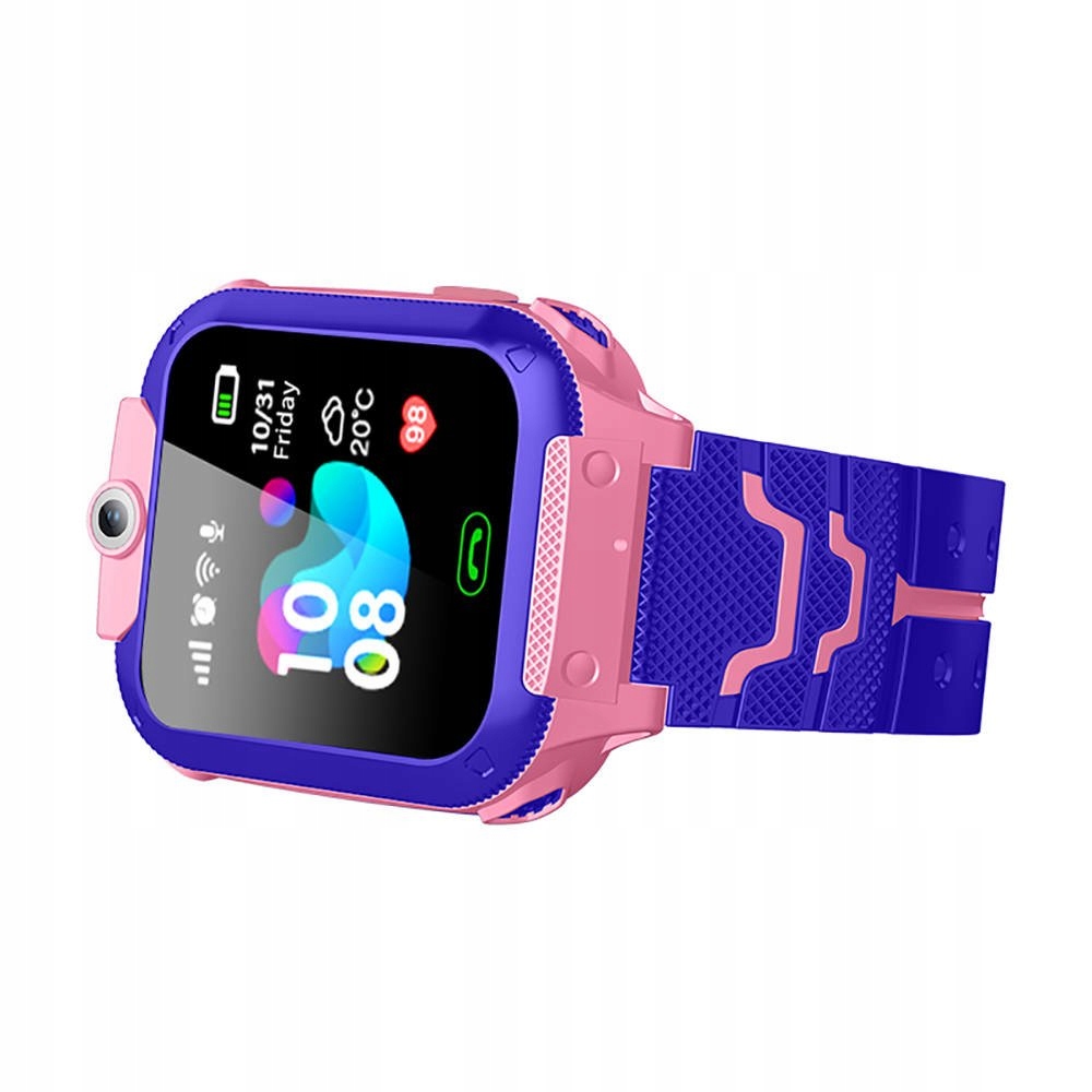 

Zegarek Smartwach Dla Dzieci Q12 Gps IP68 Pink