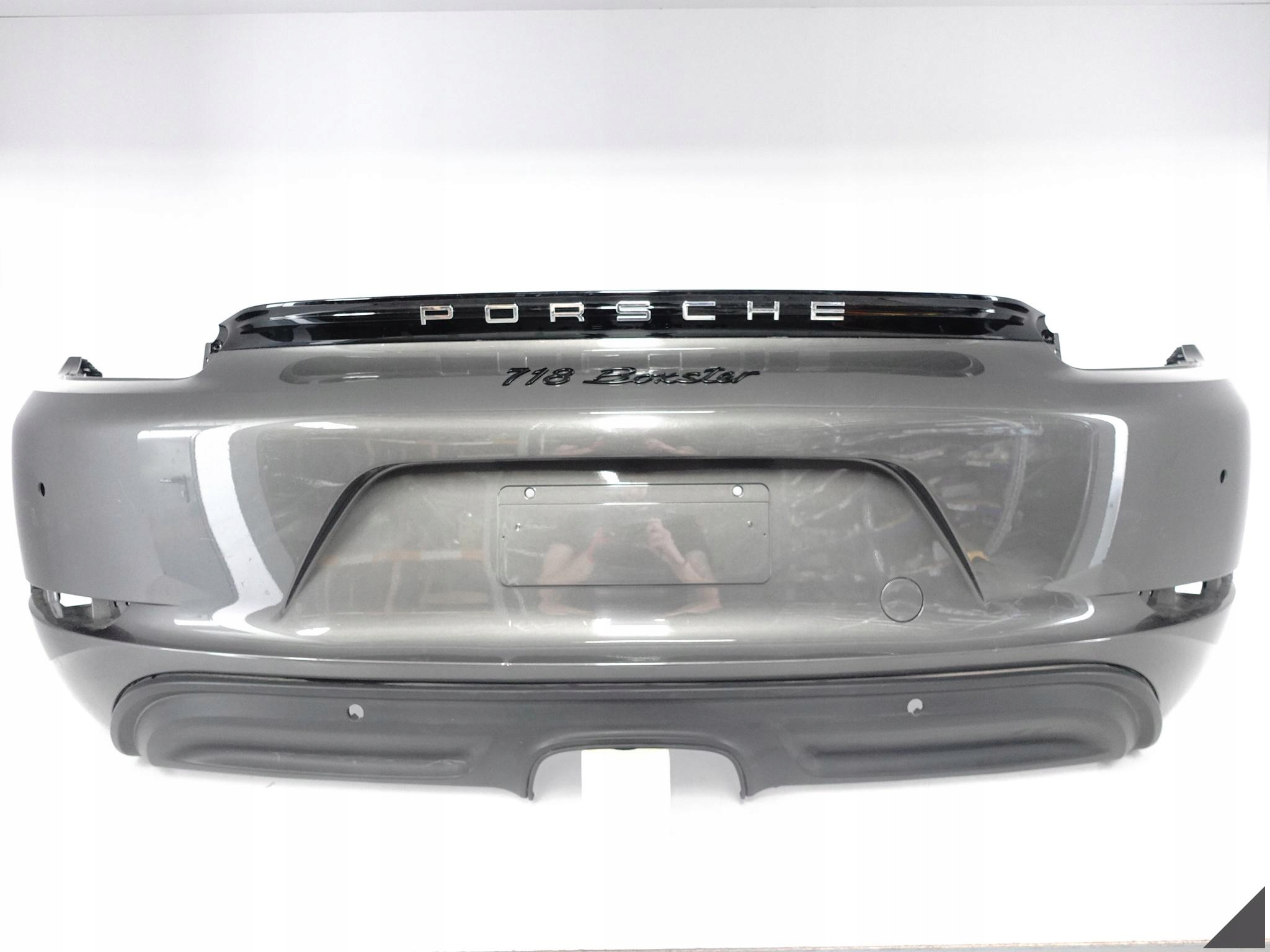PORSCHE 718 BOXSTER / CAYMAN 982 bumper + SPOILER / diffuser + cap rear part