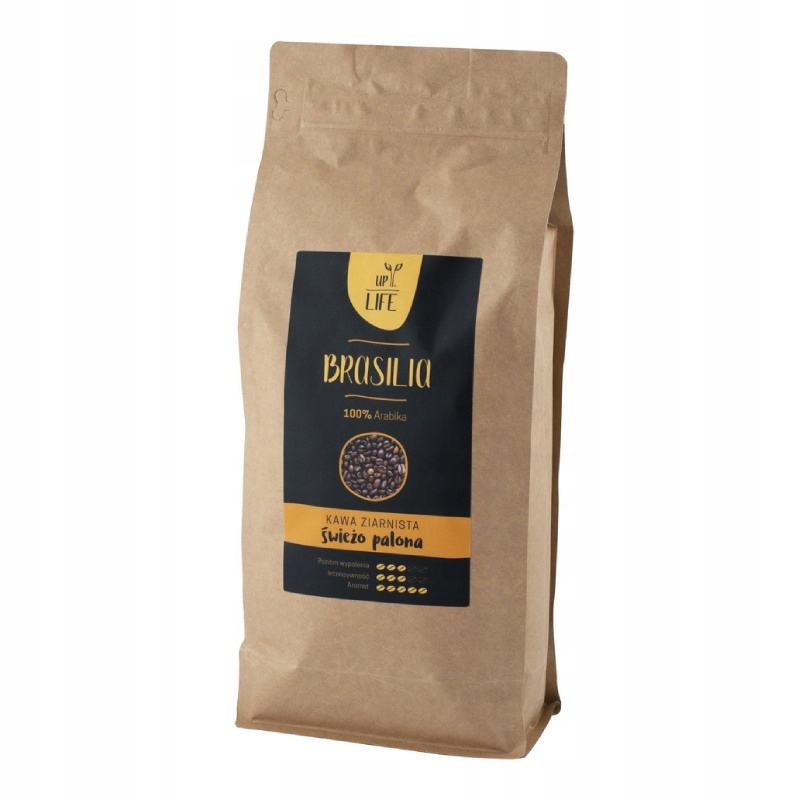 Kawa Life Up Brasilia Ziarnista 1000g