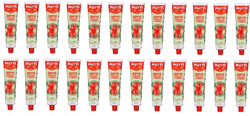 Levně 24x 130 g Mutti rajčatový koncentrát, tuba Karton