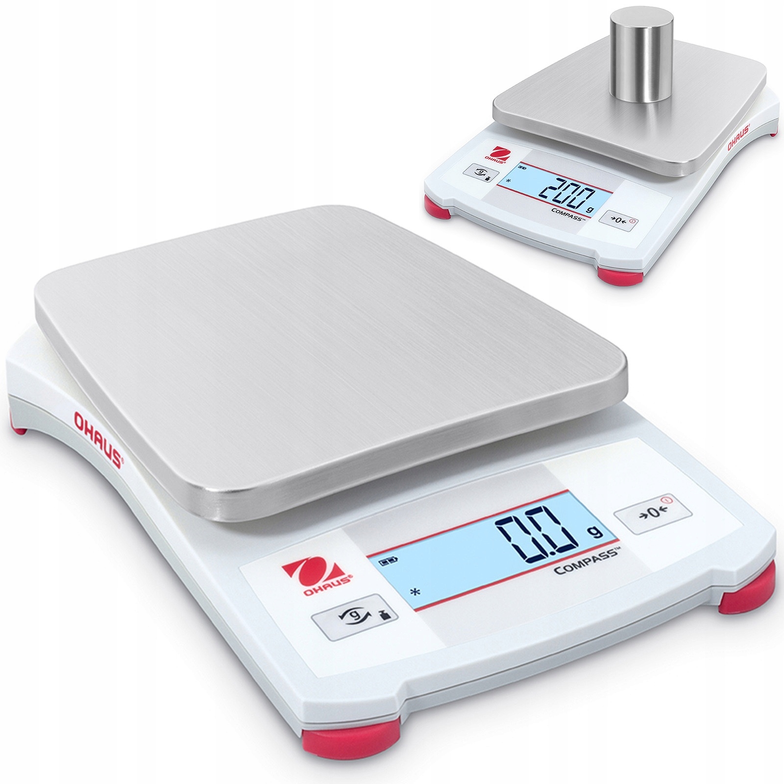 Technická kontrolná váha Ohaus CX1201 Compass 1200 g 0,1 g na batérie 3xAA