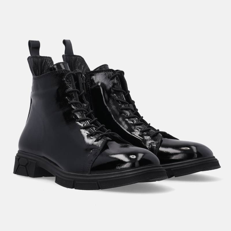 Venezia V411-00470 černé boty vel.40 lakovaná kůže Kochland Sleva