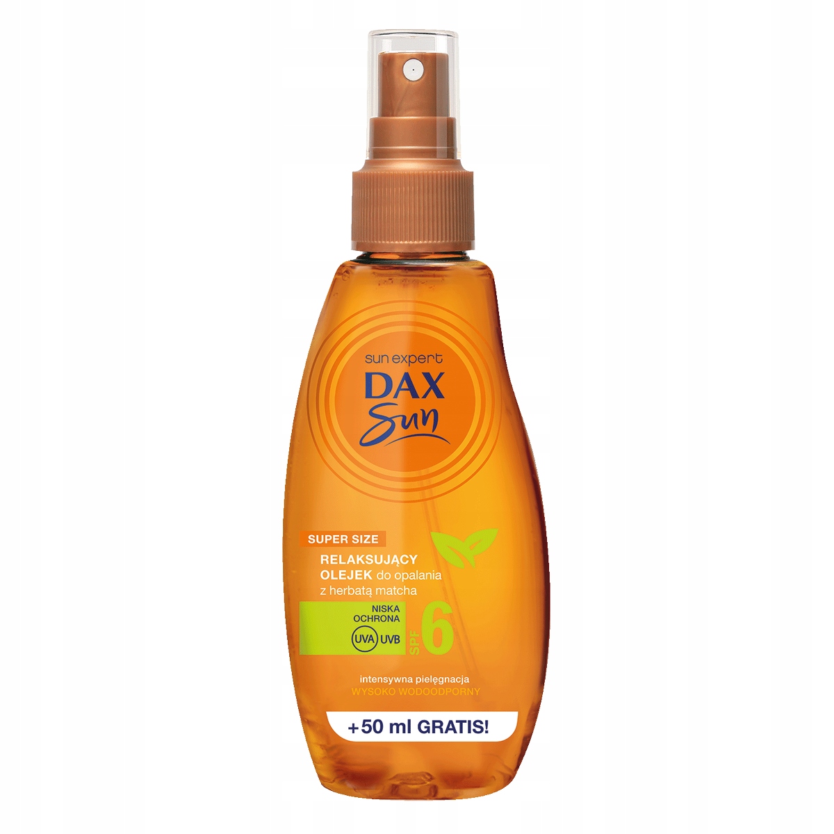 DAX SUN RELAKSUJĄCY OLEJEK DO OPALANIA SPRAY SPF 6