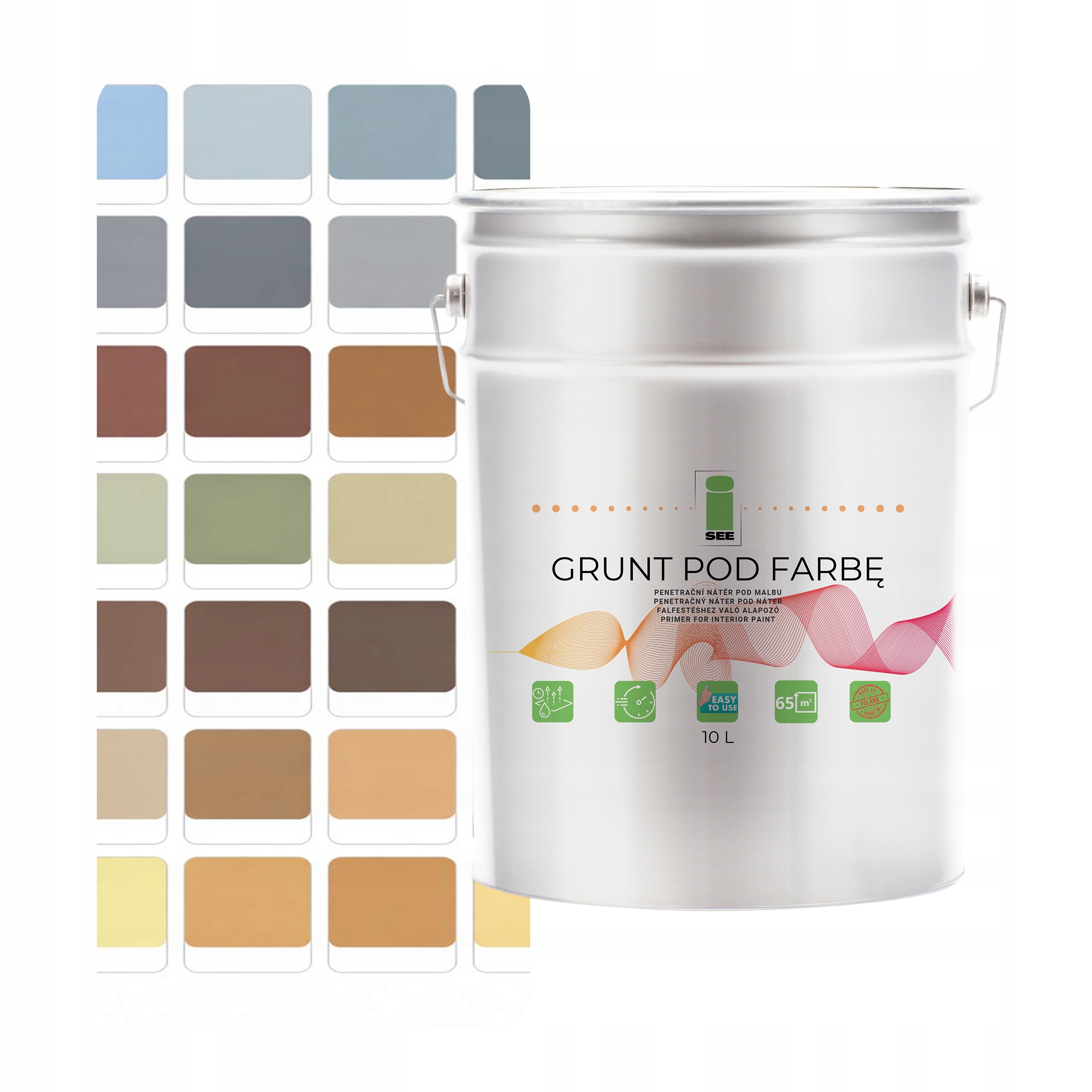 Podkladová Barva Silikonová Fasádní 10 L 104 Barev