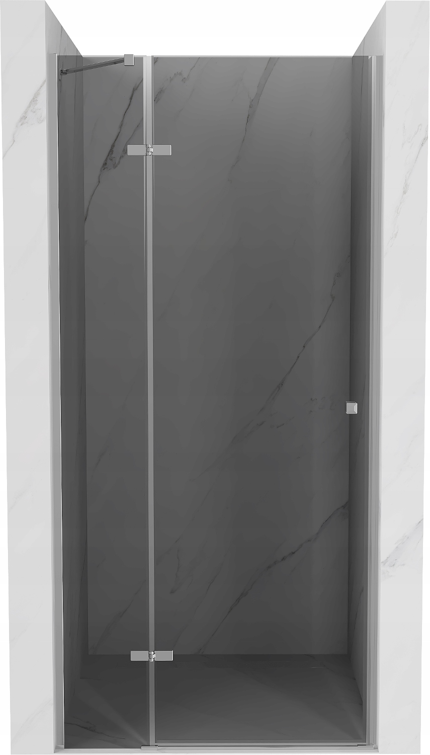 Mexen Roma Drzwi Prysznicowe 90 cm Grey Szkło 6MM