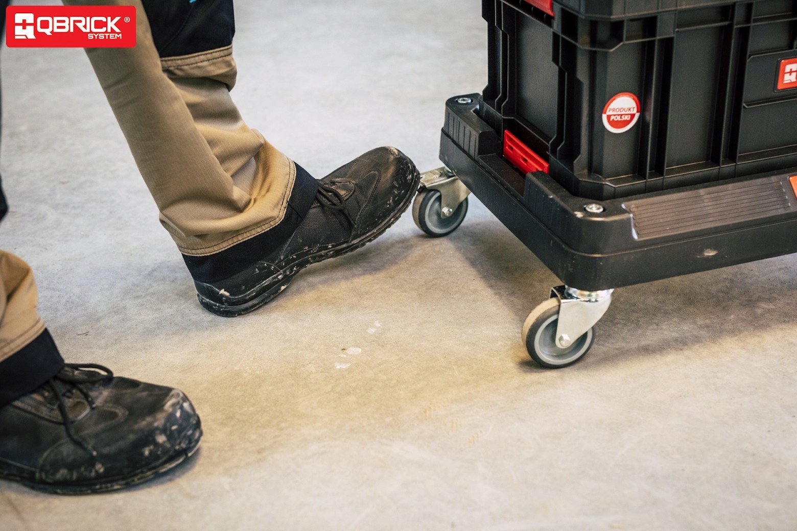 Qbrick Transport platform System TWO For Boxes Wheels Universal Accessories included no