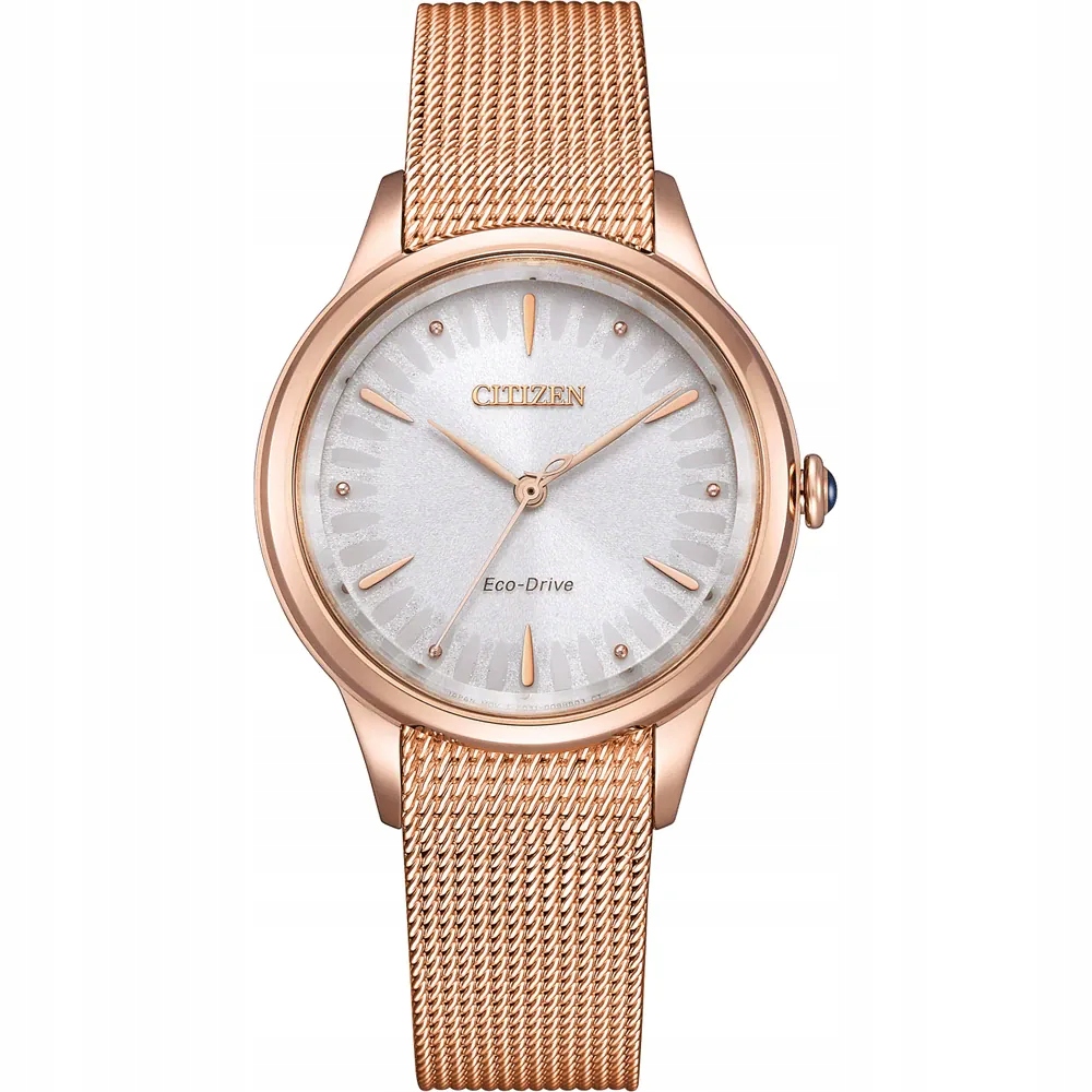 Nové, Originální Hodinky Citizen EM1153-88A Eco-Drive