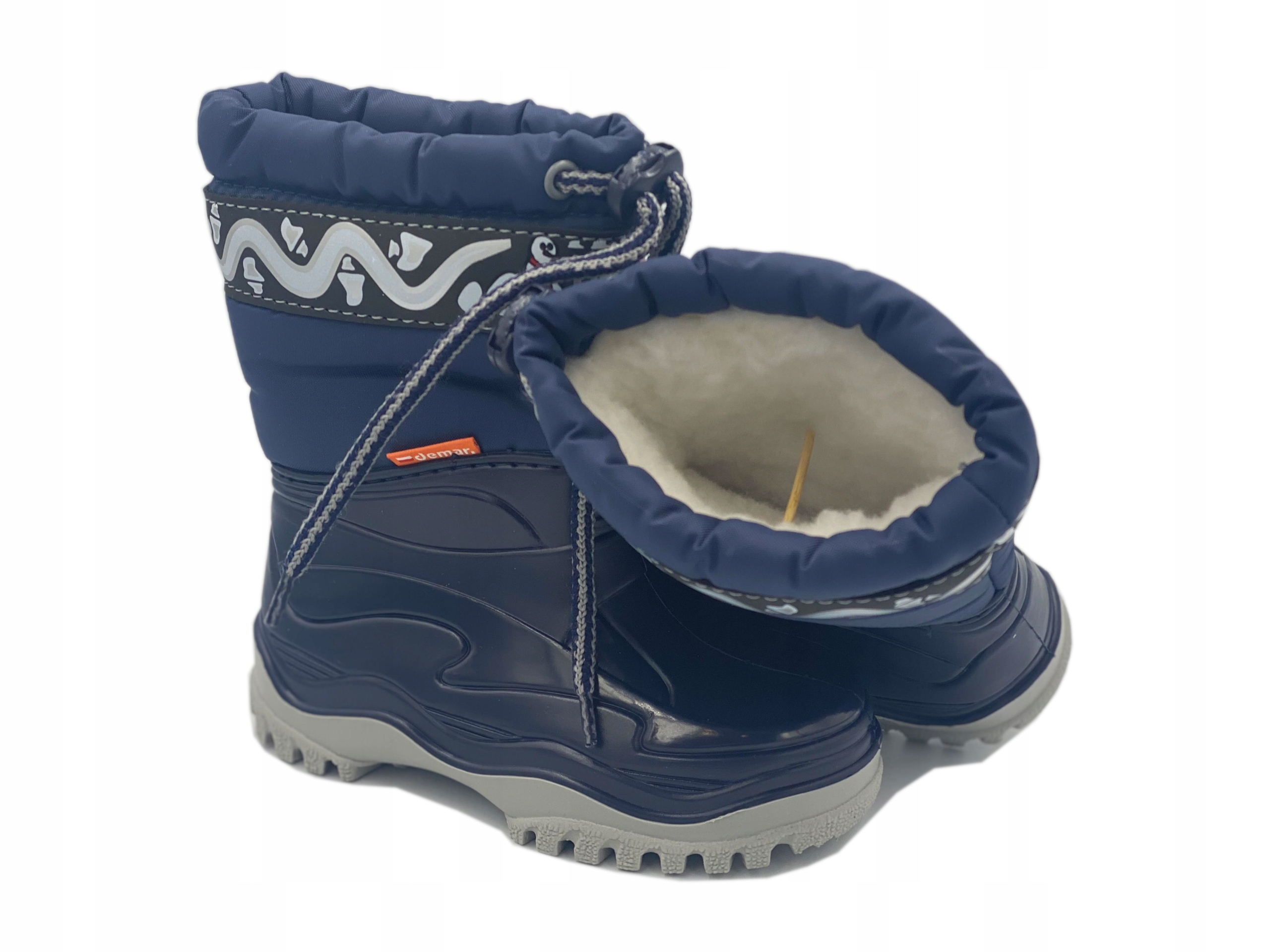 Demar Śniegowce FROST ocieplane PVC roz. 28/29 A Płeć chłopcy dziewczynki