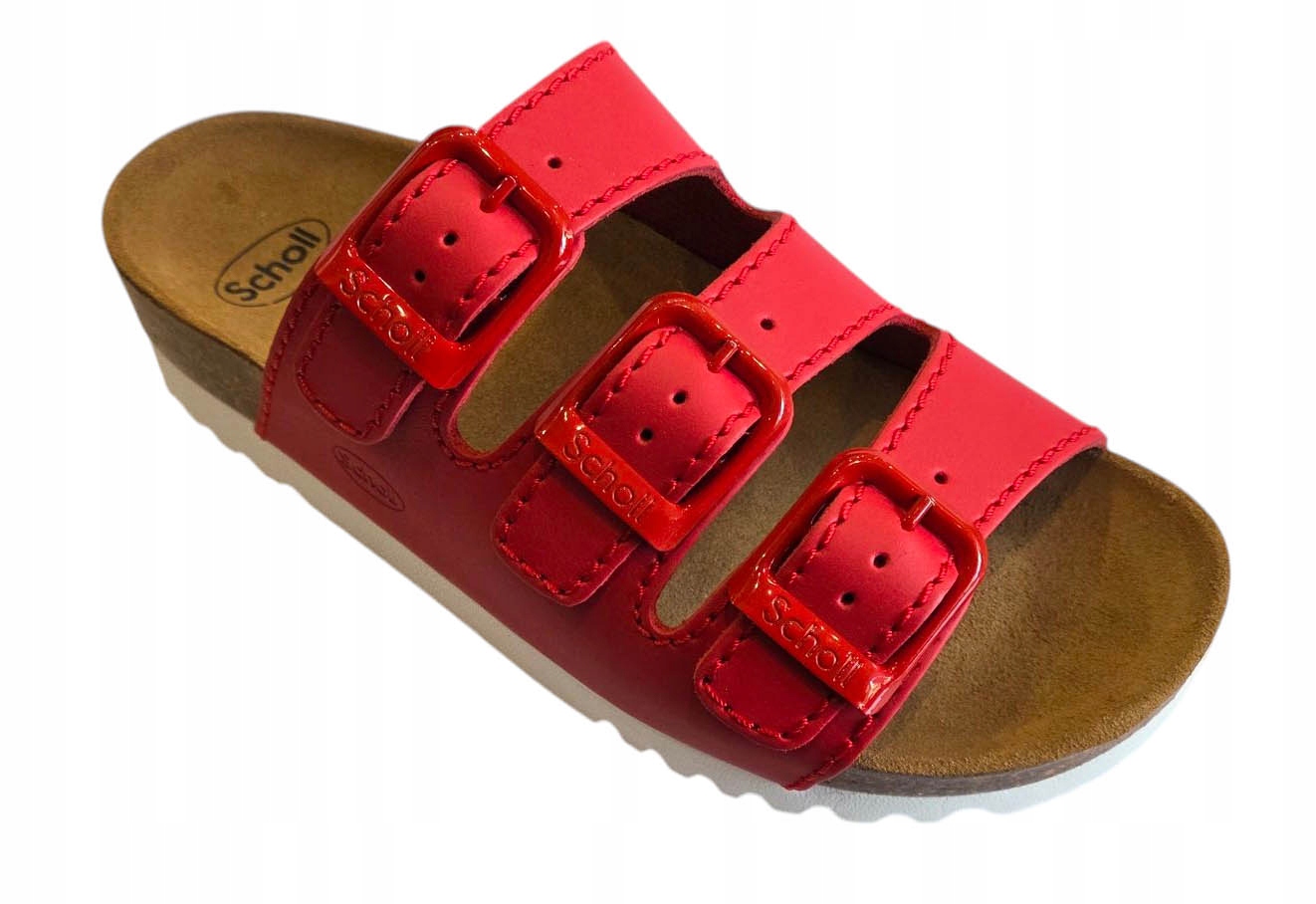 Scholl Rio Wedge Ad Nazouváky Zdravotní Červené vel. 40