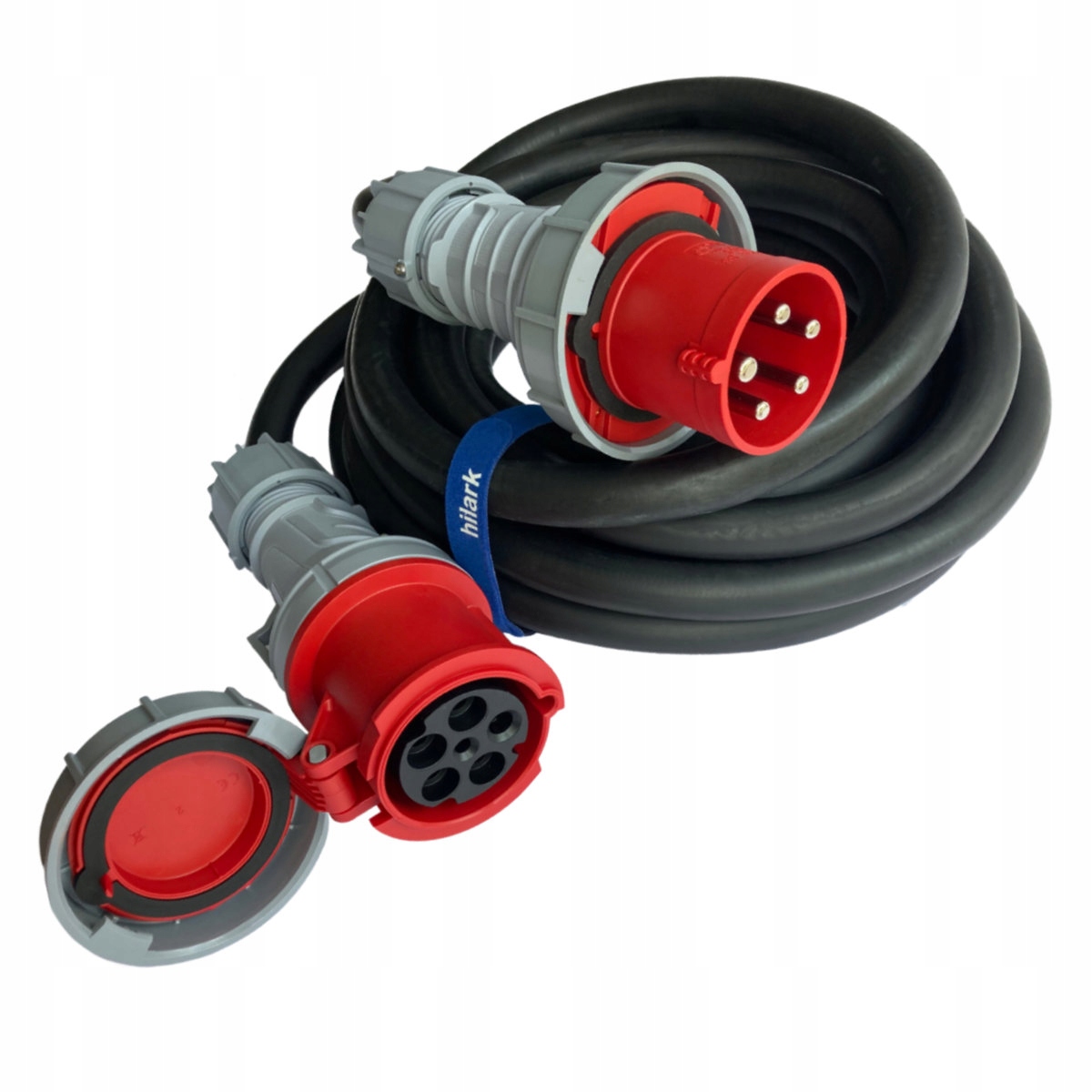 Silový adaptér IP67, adaptér 125A 5P na 63A 5P 1M