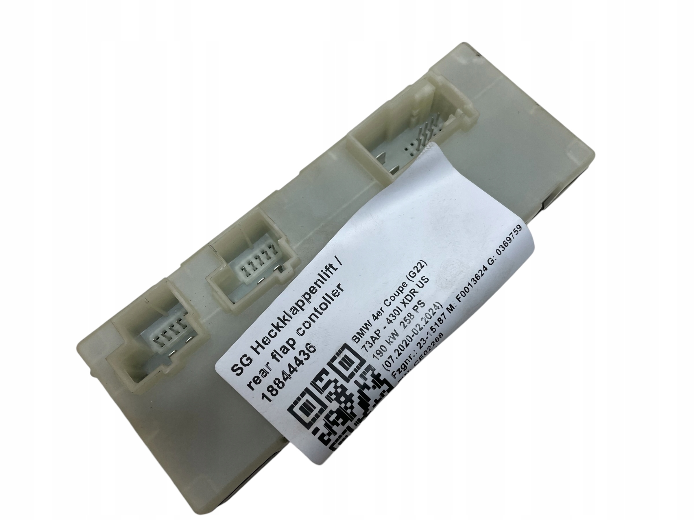 module control unit bonnet boot BMW 3 G20 G21 4 G22 G23