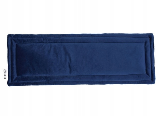 Podložka Pelíšek Pro Psa Kočku Velvet Měkká Tmavě Modrá Mimiko 25X70 CM
