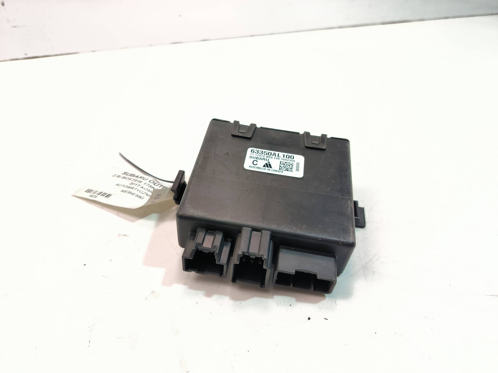 module bonnet 633580AL SUBARU OUTBACK V