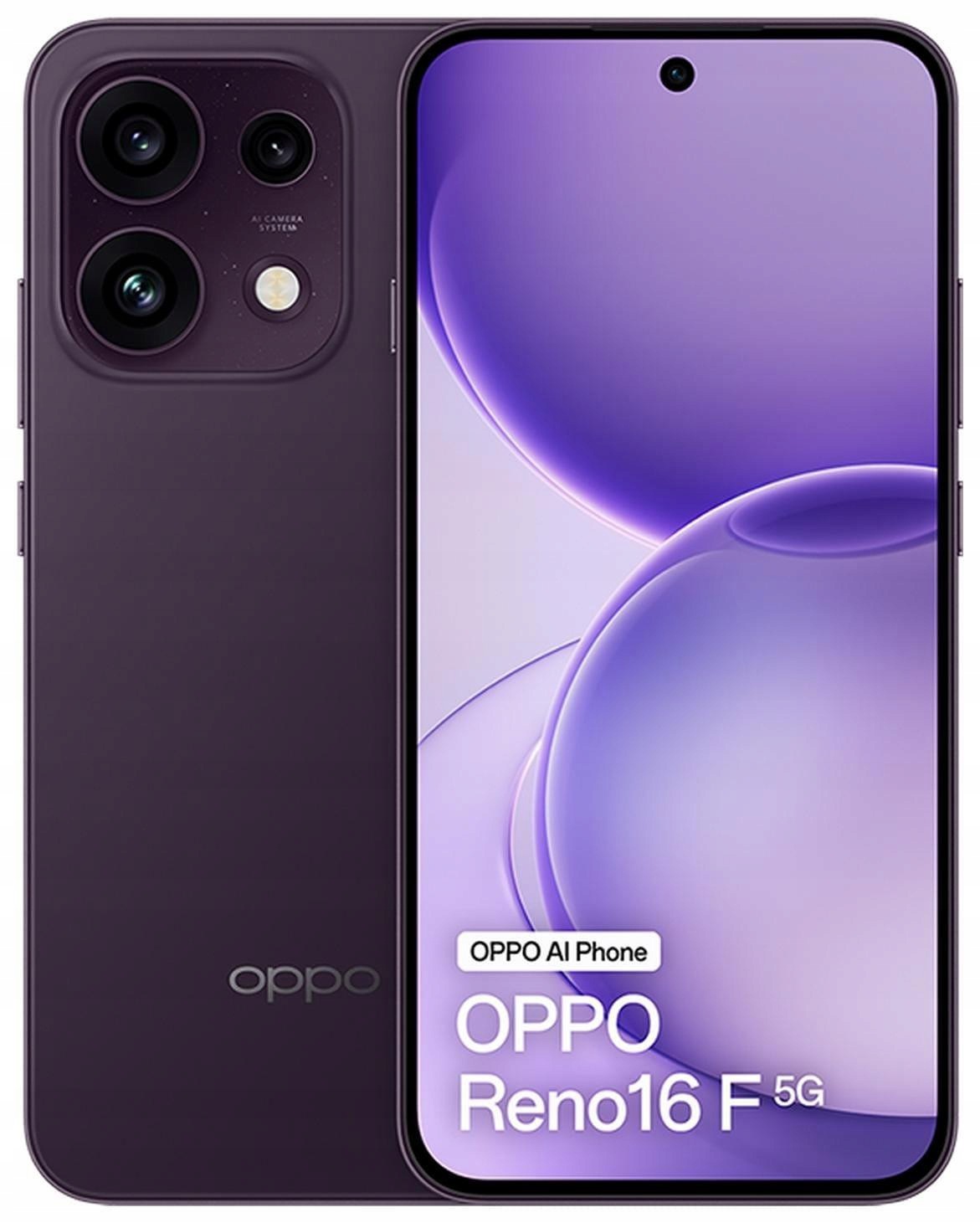 Oppo Reno16 F 5G 8/256GB Nfc DualSIM Ciemnofioletowy