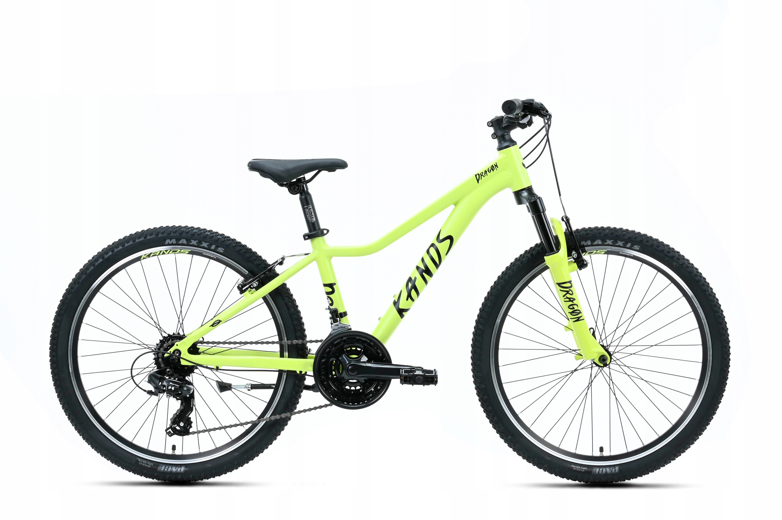 Rower Mtb 24 cale Kands Dragon młodzieżowy seledynowy 2026