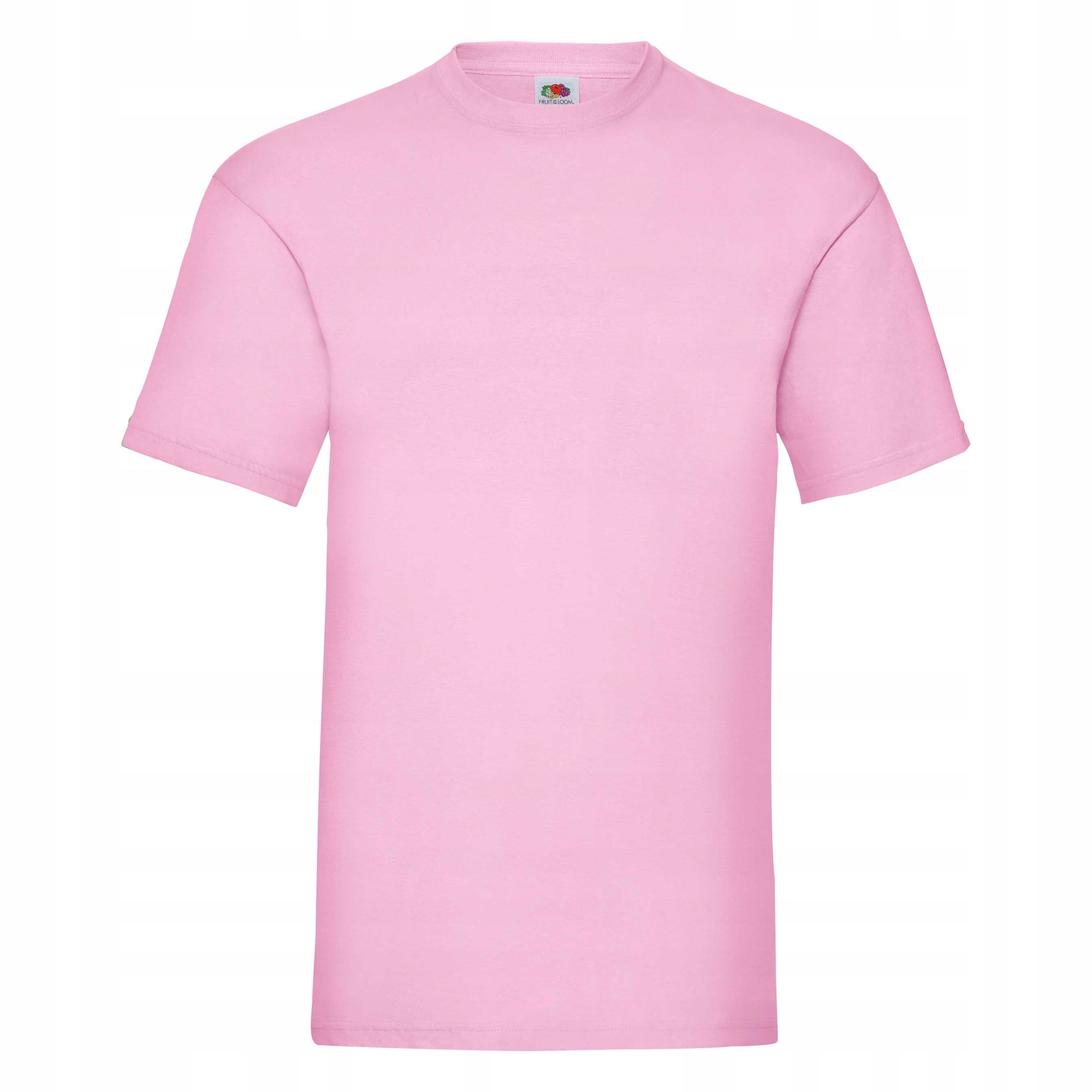

Tshirt męski trwały bawełna Fruit Value różowy M